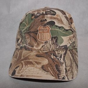 Legend Union Pacific Railroad Logo Camouflage Cap Hat Adjustable Back